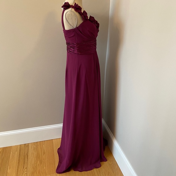 Bill Levkoff Magenta Gown - Picture 3 of 6